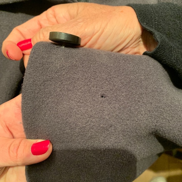 TALULA BABATON Grey Peacoat - Picture 5 of 5